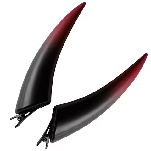 Gothic Devil Horns Halloween Cosplay Costume Headwear Accessories Gothic Devil Costume Halloween Cos