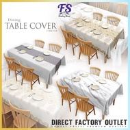 1 METER - NORDIC STYLE TABLECLOTH/防水餐桌布/ALAS MEJA PLASTIK/KAIN MEJA/DINNING TABLE COVER/PVC TABLE MA