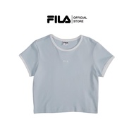FILA เสื้อยืดผู้หญิง HYPE รุ่น TSS250601W - สีฟ้า