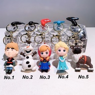 Frozen Elsa Anna Olaf Anime Cute Key Chain Cute Gift Key Ring Key Holder