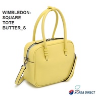 Korea ROSA.K WIMBLEDON SQUARE TOTE BUTTER -New In -directly from Korea