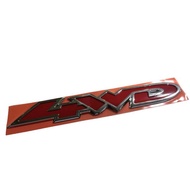 *Recommended* 3D Red Chrome Edge Sticker AWD Car Brand Suv Off-Road 4WD