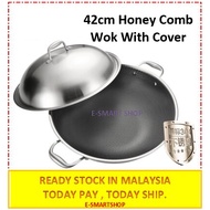 42cm 304 Stainless Steel Non Stick Wok