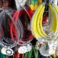 Kalung Bali Manik Kombi Kerang