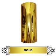 1 ROLL PVC PREMIUM CHROME STICKER PELEKAT BELON PVC WATERPROOF VINYL STICKER CAR STICKER BALLOON STI