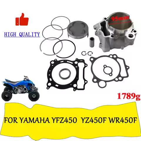For Yamaha YFZ450 YFZ 450 YZ450F YZF 450 WR450F New Motorcycle Accessories Forged 95mm Bore Engine C