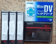 Sony 60 minutes DV Cassette + TDK DV Cleaner