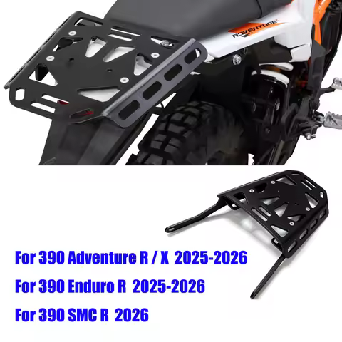 390 Enduro R 390 Adventure R 390 Adventure X 2025-2026 Rear Luggage Rack Motorcycle Box Case Tail Fr