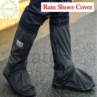 [READY STOCK] Rain Shoes Cover Waterproof Motorcycle Biker Reflective Rain Boot Shoe Footwear Rainpr