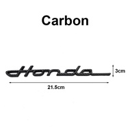 Logo Honda Emblem Honda Latin Emblem Honda Klasik Tulisan Rangkai Latin Bahan Plastik Warna Merah Hi