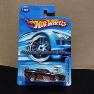 Hot Wheels Tooned '69 Pontiac GTO (Black) Collector No. 155