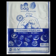 BIO BAG PP PLASTIC BAGS 9” X 14” | plastik bag bungkus lutsinar | packing bag