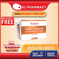 [100% Japan Origin] Asolute CoQ10 ubiquinol 30's/60's