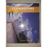 Original | Cornerstones of Cost Management - Hansen & Mowen - CENGAGE Learning | Original Text Book