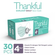 Thankful Face Mask Adult Earloop Daily 30s J 2533