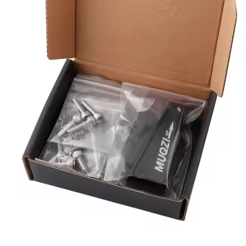 Folding Bicycle Front Bag Carrier Mount Adapter Bike Front Shelf Mount Carrier Adapter for Birdy Dah