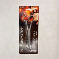 ASTAR STAINLESS STEEL BARBER SCISSORS 5" ( 701-5 ) SCISSORS 6" ( 701-6 ) SCISSORS 7 （ 701-7 )