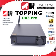 Topping DX3Pro+ Desktop DAC and Amplifier: ES9038Q2M LDAC DSD512 PCM768kHz Headphone DAC/AMP (DX3Pro