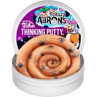 Crazy Aaron's Thinking Putty® - Brown Sugar Boba - Sensory Putty for Kids and Grown ups in a 4" Tin 