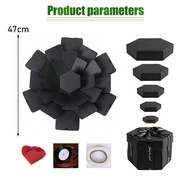 Explosion Box Kotak Kado Ulang Tahun Wisuda Anniversary Cowok Cewek Hadiah Valentine Gift Box Explod