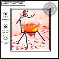 Cocktail glass - cocktail glass with deer stand (BG55)