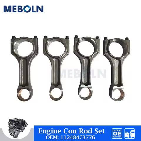 N47 D20A Engine Connecting Rod Set For BMW X1 X3 X5 E81 E87 F20 F27 120d 123d Diesel 2.0L N47D20A Ca