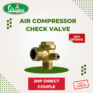 Vespa Air Compressor Check Valve for 2Hp Direct Couple 1/4Hp | 1/2Hp | 1Hp | 2Hp |5Hp (Belt Drive) (