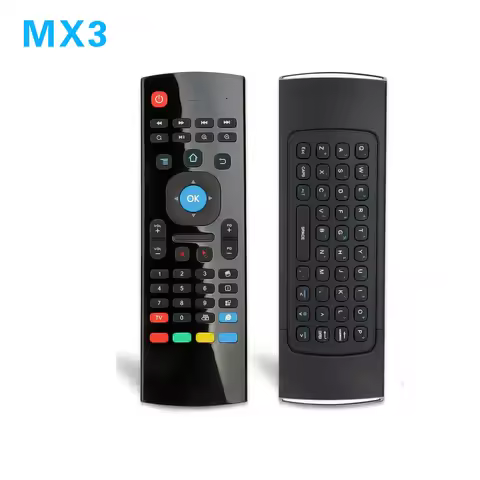 10pcs AC Remote Control Mx3 C120 G10 G20 Q5 2.4g Flying Mouse Remote Control Body Feeling Keyboard