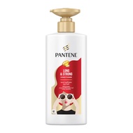 ส่งฟรี !! Pantene shampoo / conditioner แชมพู แพนทีน ครีมนวด ขวดปั้ม 380มล. สีม่วง  ชมพู  แดง  ส้ม  