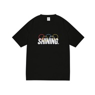 Shining Bright Olympic T-Shirt - Black