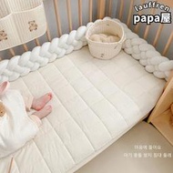 嬰兒床床圍麻花圍欄軟包防撞條新生兒童床圍拼接床靠裝飾床上用品
