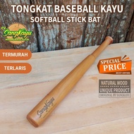 Sangkayu, solid wood baseball bat baseball bat softbal baseball bat baseball bat