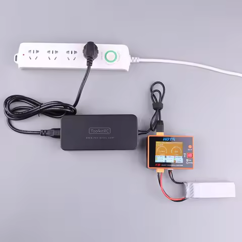 ToolkitRC ADP200 200W Power Supply Charger Adapter 19.5V 10.3A XT60 Interface Compatible with ISDT Q