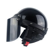 Helm Retro Chip Jadul Dewasa Pria Wanita Aksesoris Kaca Datar