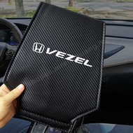 Car Seat Cushion Pad For Honda Vezel Carbon Fiber Neck Headrest Pillow Cushion Seat Seat Pillows Case Car Accessories