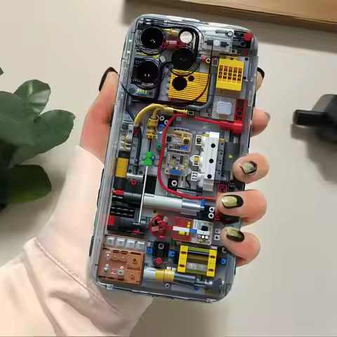 Fashionable Car Print Phone Case For iPhone 16 15 14 Pro Max 13 12 11 7 8 Plus XS X XR SE 2022 13 Mi