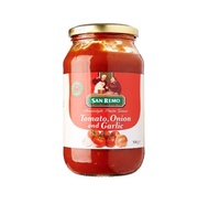 San Remo Sauce Tomato Onion & Garlic 500 Gr