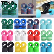 TENOL 4 Pieces Skateboard Wheels Longboard Wheels Mini Cruiser Wheels Electric Skateboard with Soft 