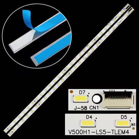 LED Strip For 50'' TV V500H1-LS5-TLEM4 TREM4 V500H1-LS5-TLEM6 TREM6 V500HJ1-LE1 L500H1-4EB L50E5090-