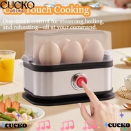 CUCKO Smart Egg Cooker, 6 Eggs Capacity Auto Shut- Eggs Boiler,  200W Power Space Saving Stainless S