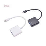 (SPTakashiF) Thunderbolt Mini DP to VGA Female Port Converter Cable Video Display Adapter
