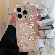 Bow shaped Hello Kitty phone case For Redmi K40 Pro A2 Plus K80 8 9 9A 9C 10A 9T A1 A3 A5 high-end s