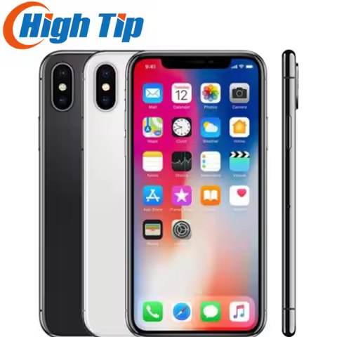 Original Unlock Apple iPhone X Face ID 64GB/256GB ROM iOS A11 5.8" 3GB RAM 12MP Hexa Core Dual Camer