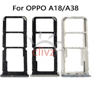 For OPPO A18/A38 Sim Card Tray Slot Holder Card Holder Reader SD Slot Adapter Replacement Parts