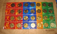 2000年澳洲 千禧年 雪梨奧林匹克 奧運紀念幣 $5澳幣 28枚(大全套)含官方定位冊