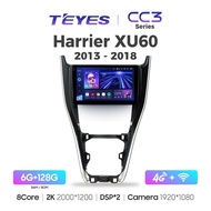 TEYES CC3 Series Toyota Harrier XU60 2015-2017 Android Car Player 10"