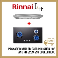 [BUNDLE] Rinnai RB-93TG Induction Hob and RH-S269-SSR Cooker Hood