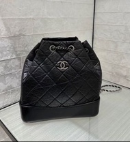 特價❗️Chanel Gabrielle backpack 流浪 背包 雙肩包 背囊 黑色 lisa同款 黑色～ lp hobo 25 bag 26c 26p 25bag mini small 迷你 