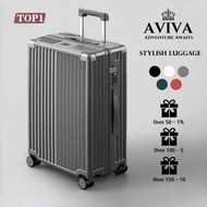AVIVA Bagasi Travel Bag Bawaan Tangan 20/24/28 Roda Serbaguna Kunci Kombinasi Kunci Kapasiti Besar L