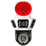 Yoosee Q54 App Outdoor Camera with Integrated 4 Lens Speaker View 3 Waterproof Color Night Screens